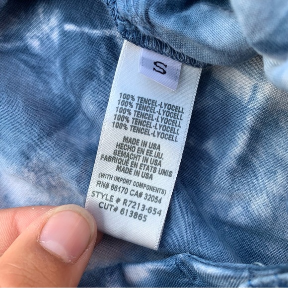 Anthropologie Cloth & Stone Venice Wide Leg Pants size S - Picture 8 of 8